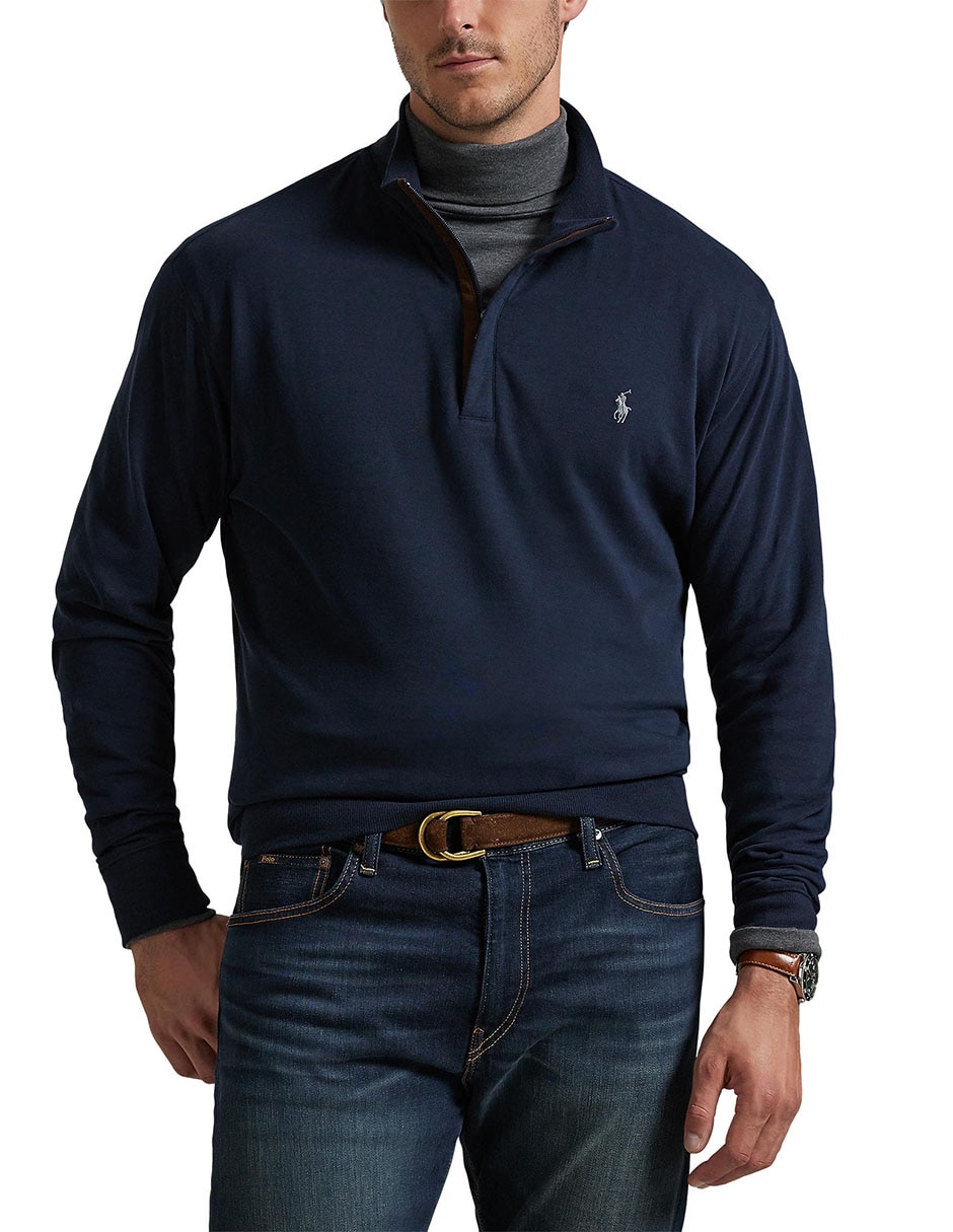 Suéter cuello con cierre para hombre 2