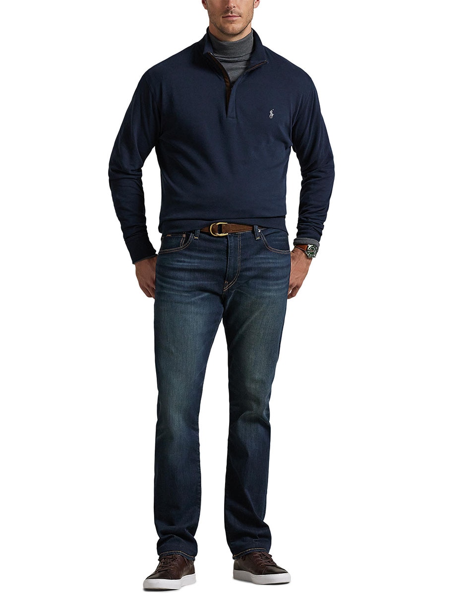 Suéter cuello con cierre para hombre 3