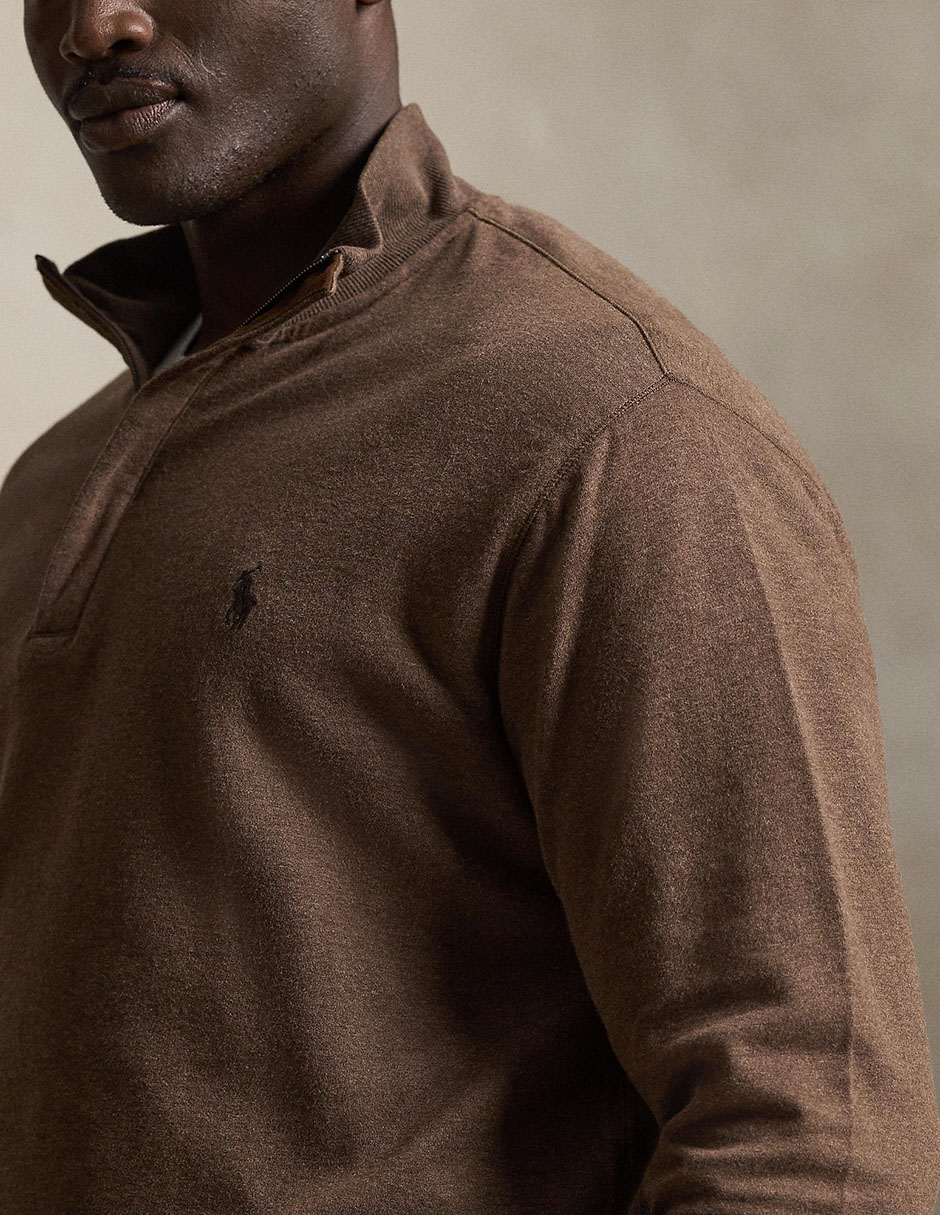 Suéter cuello con cierre para hombre 5