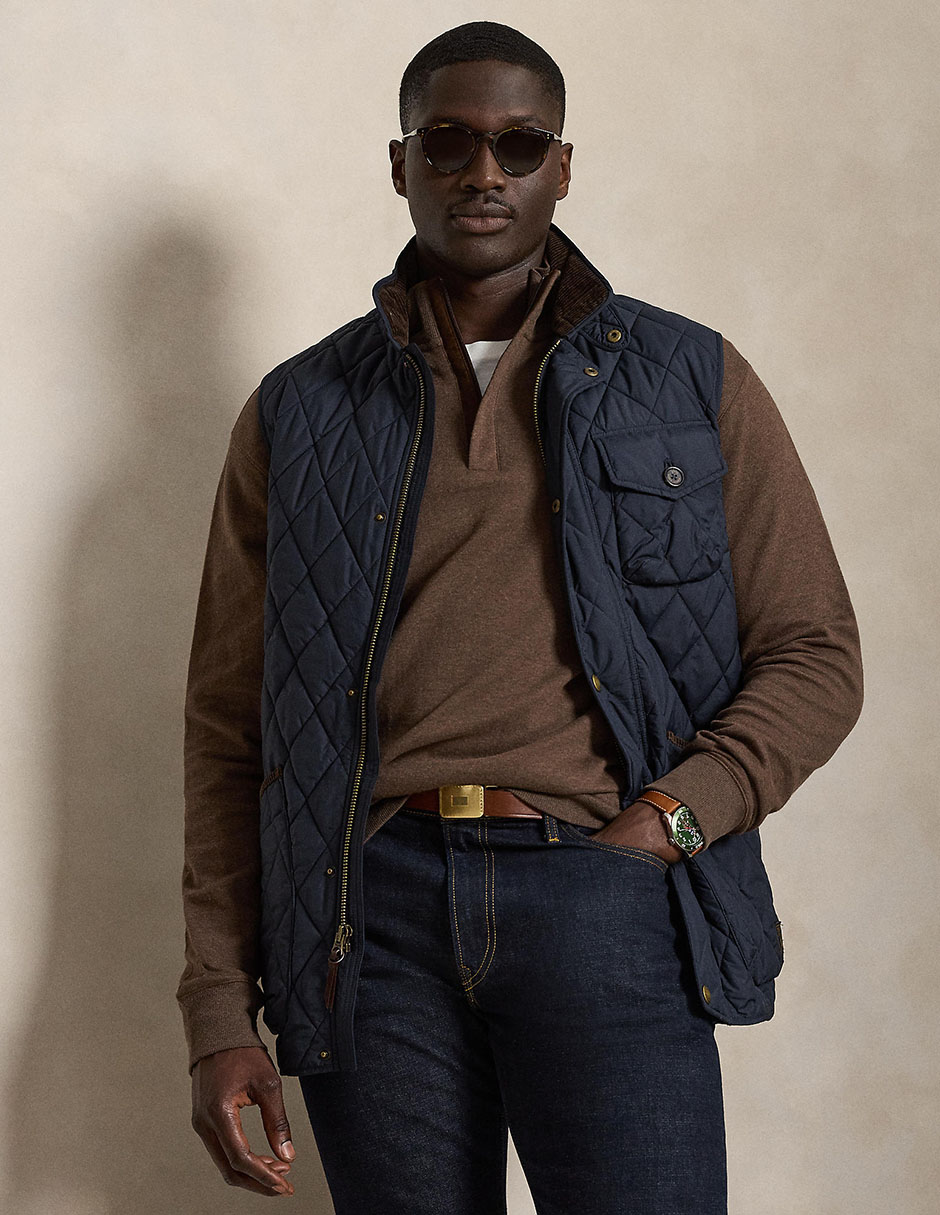 Suéter cuello con cierre para hombre 7