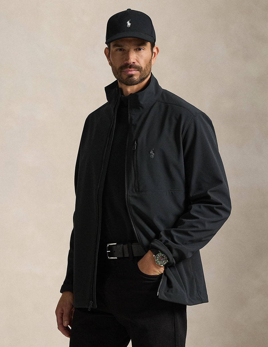 Chamarra casual con bolsillos para hombre