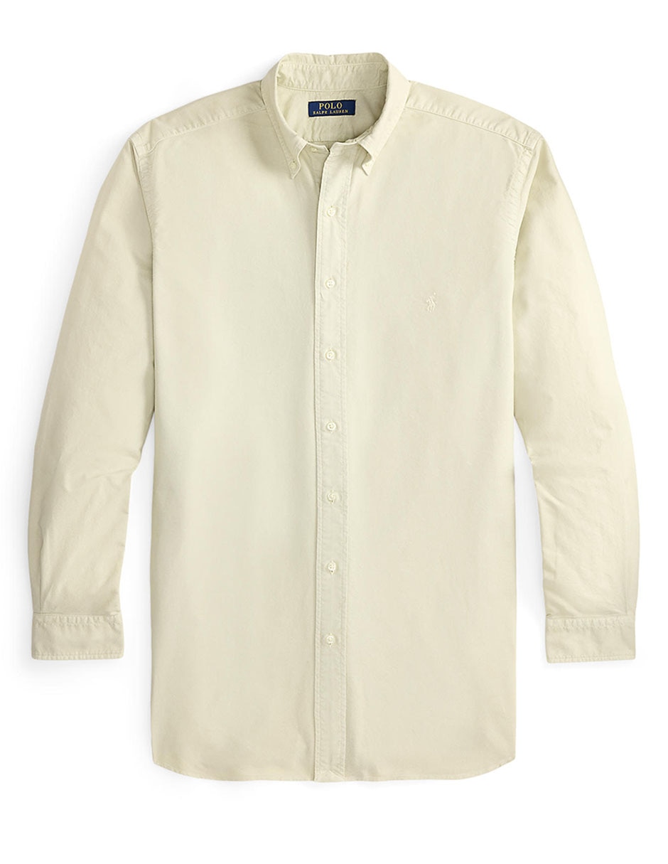 Camisa casual de algodón manga larga para hombre 7