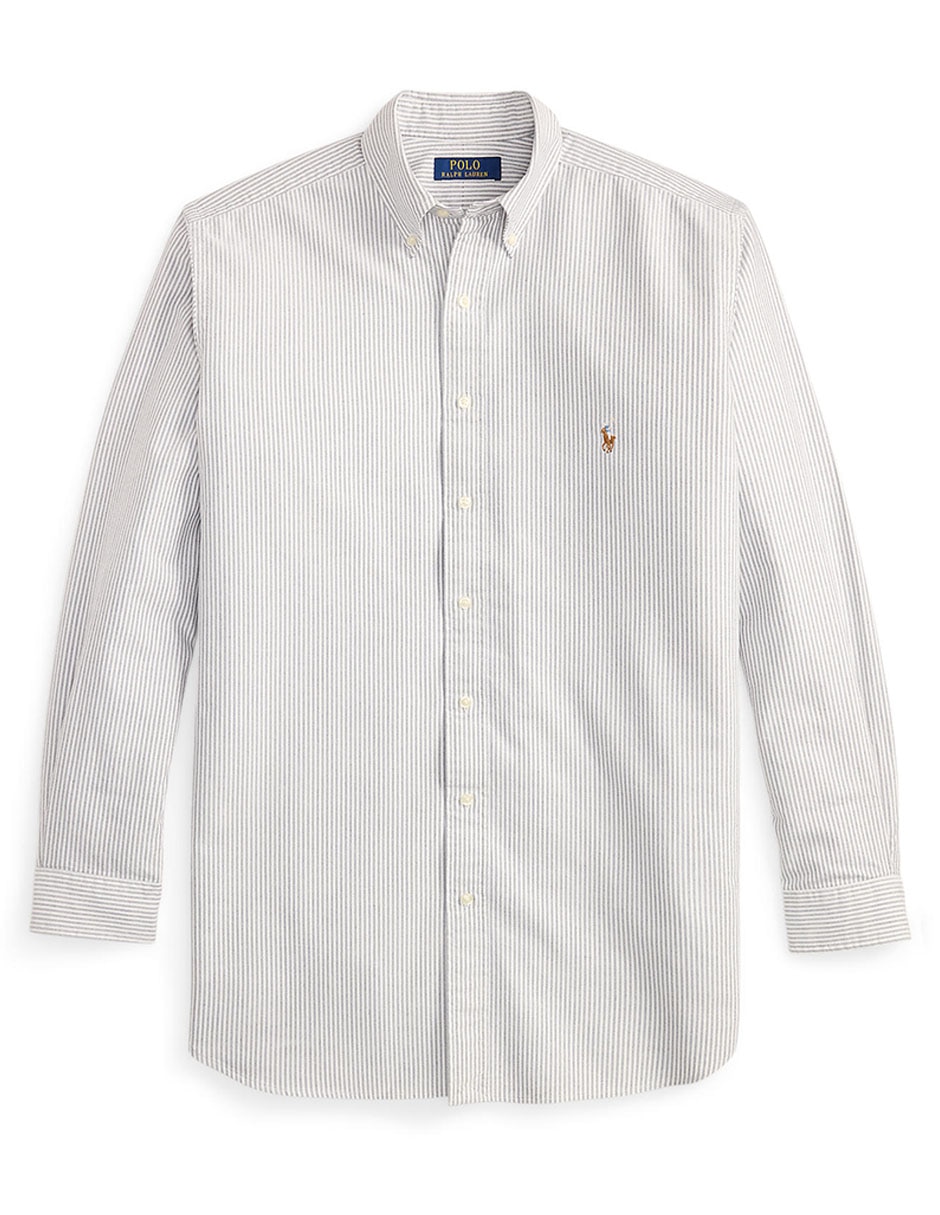Camisa casual de algodón manga larga para hombre 7