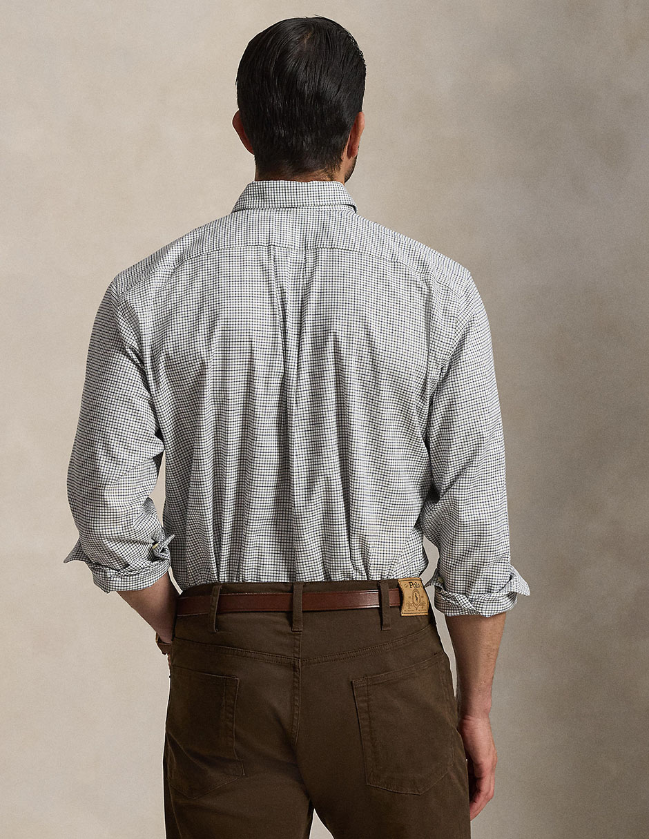 Camisa casual de algodón manga larga para hombre 3