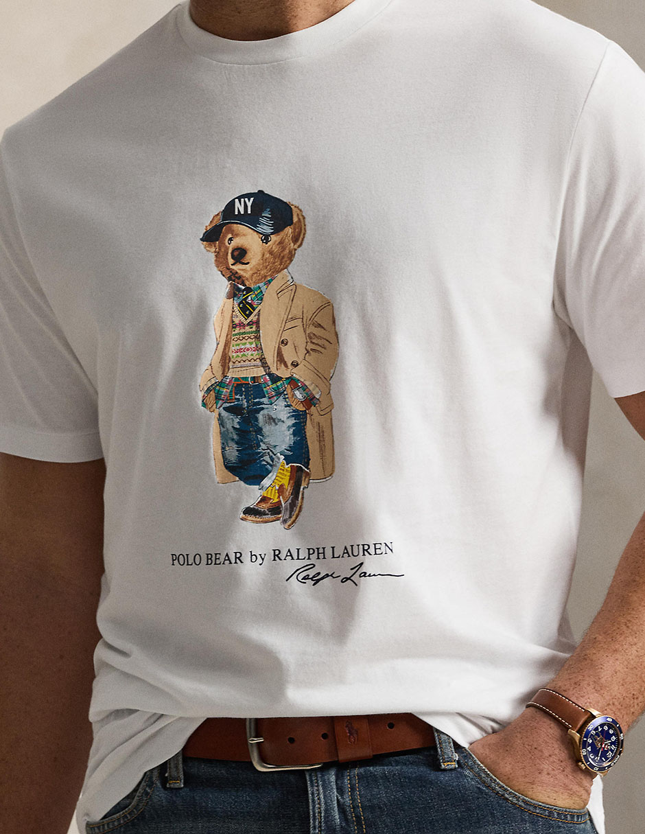 Playera cuello redondo para hombre
