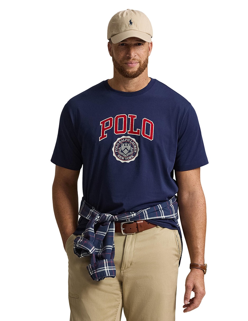 Playera cuello redondo para hombre