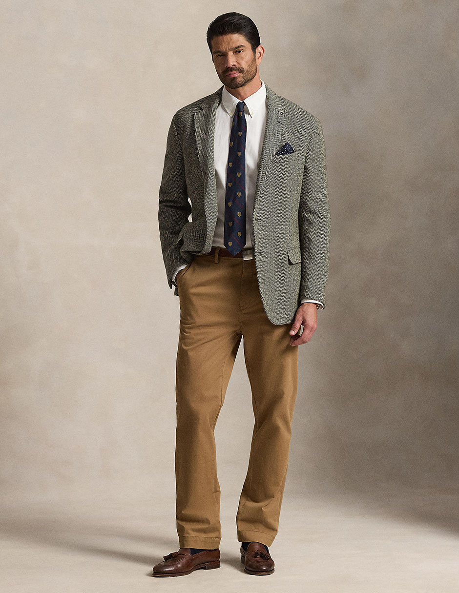 Camisa casual de algodón manga larga para hombre