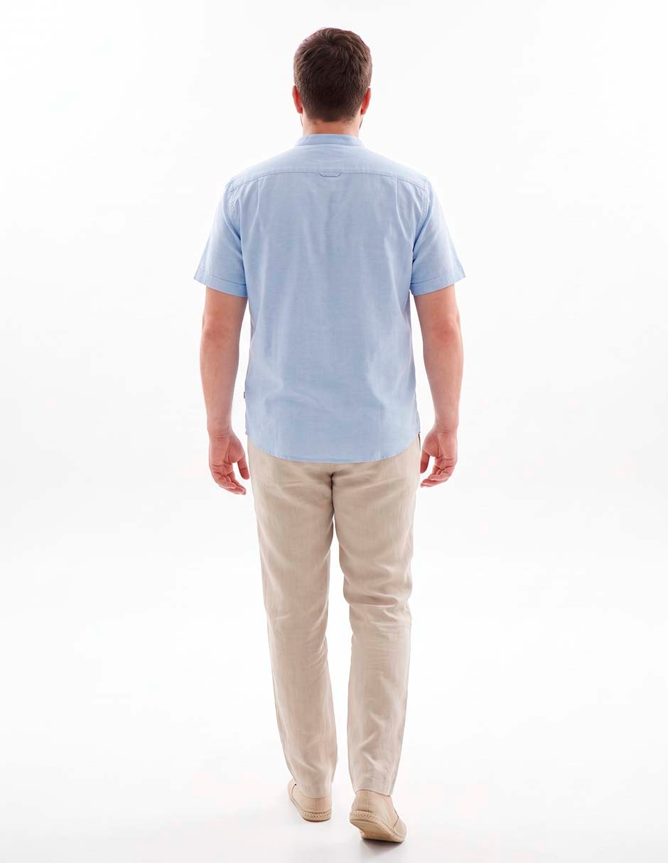 Camisa casual manga corta para hombre 2