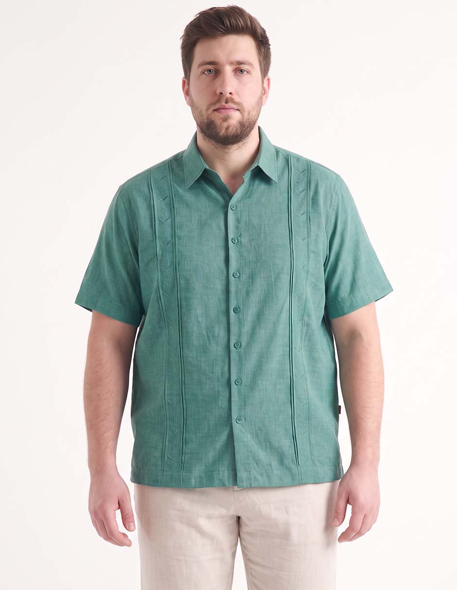 Guayabera manga corta para hombre Guayabera manga corta para hombre