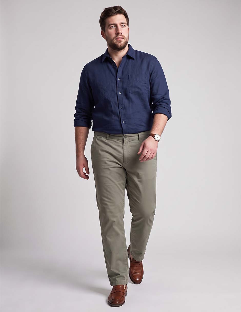 Pantalón casual chino para hombre 3