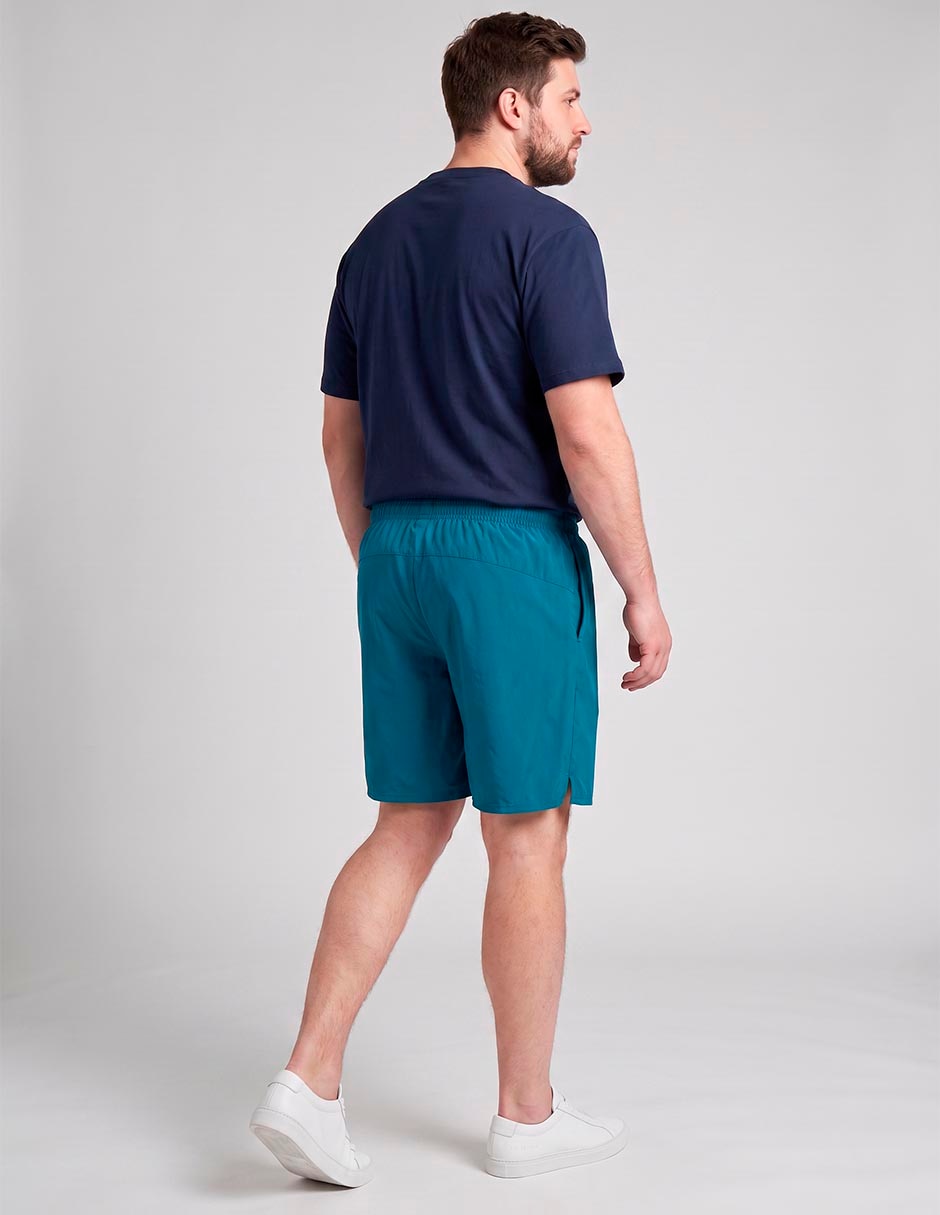 Traje baño short volley calzón de malla integrado para hombre 2