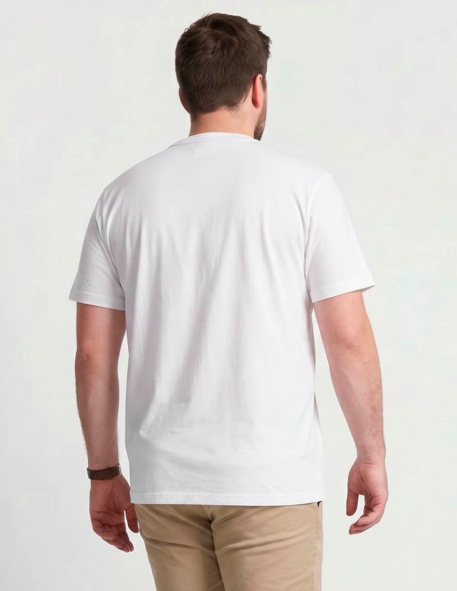 Playera cuello redondo para hombre 2