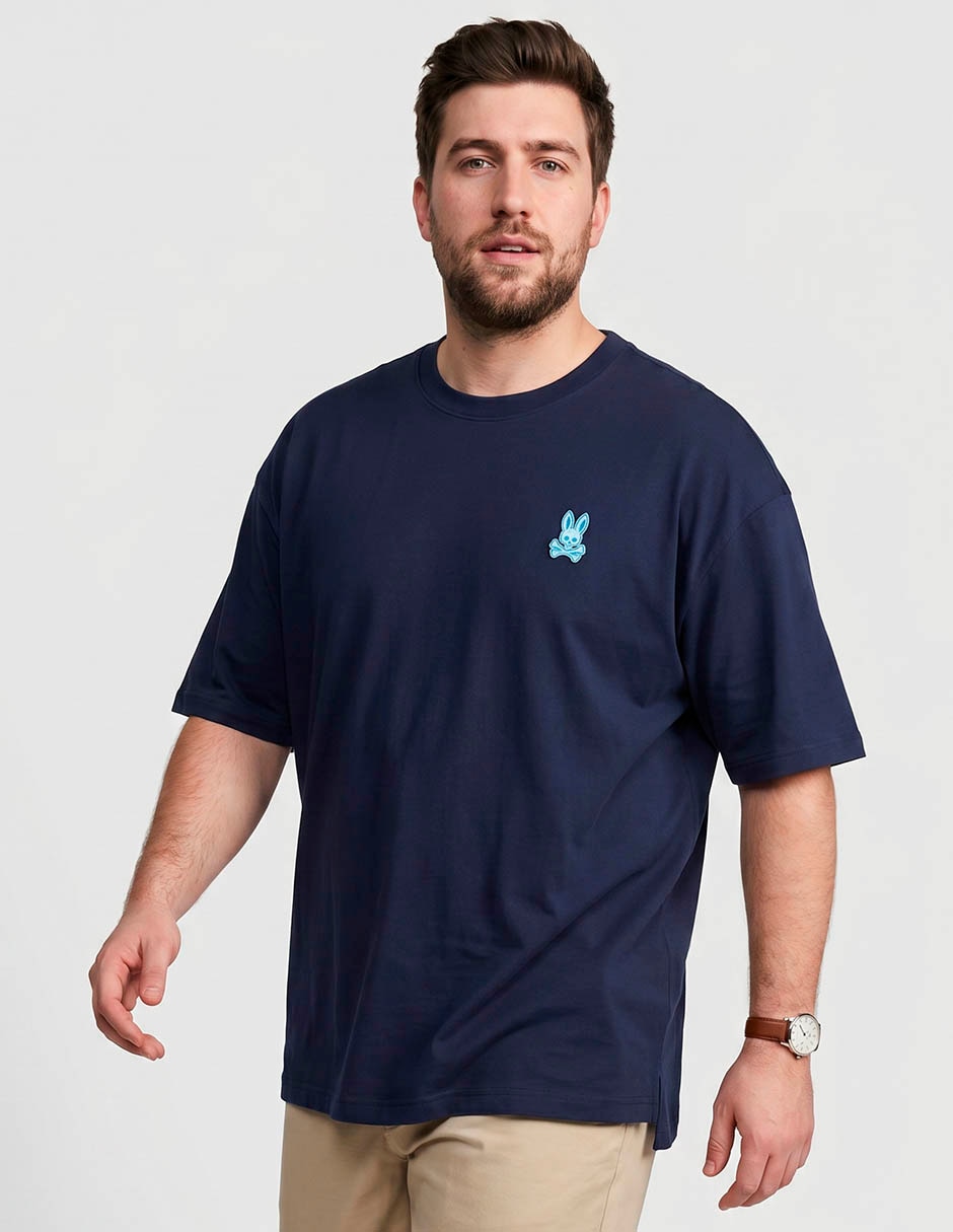 Playera cuello redondo para hombre