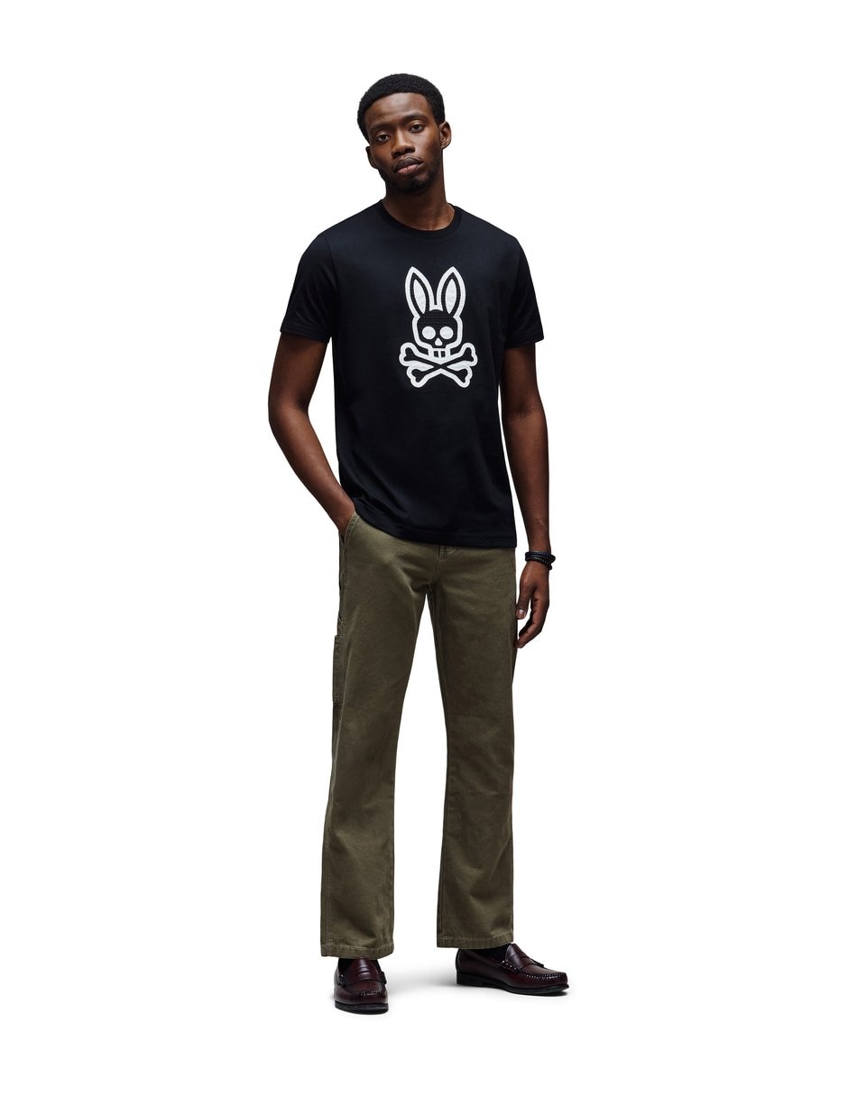 Playera Elijah cuello redondo para hombre