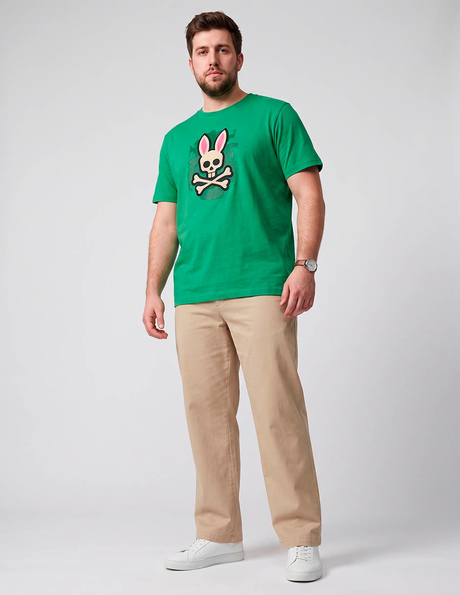 Playera cuello redondo para hombre