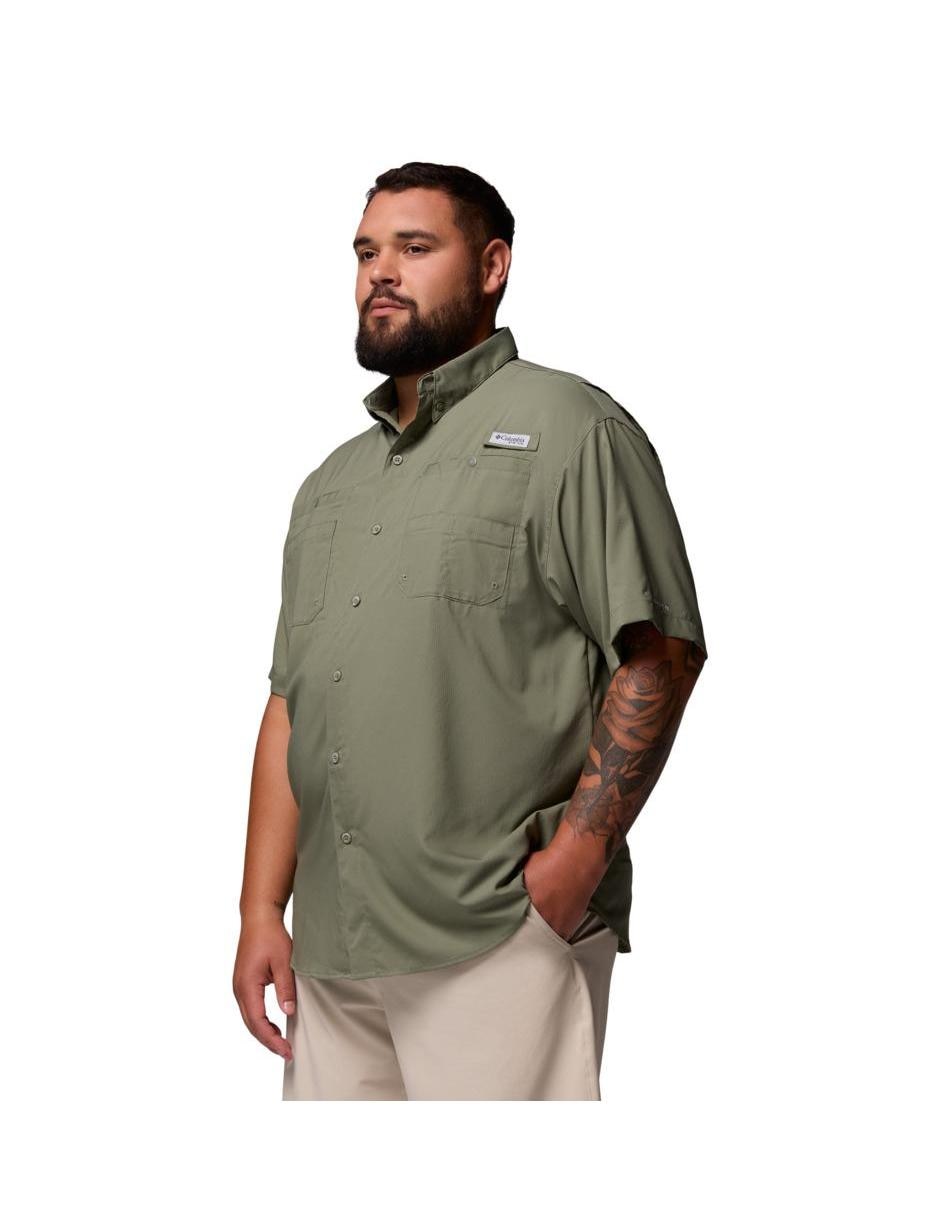 Camisa deportiva tamiami manga corta para hombre 4
