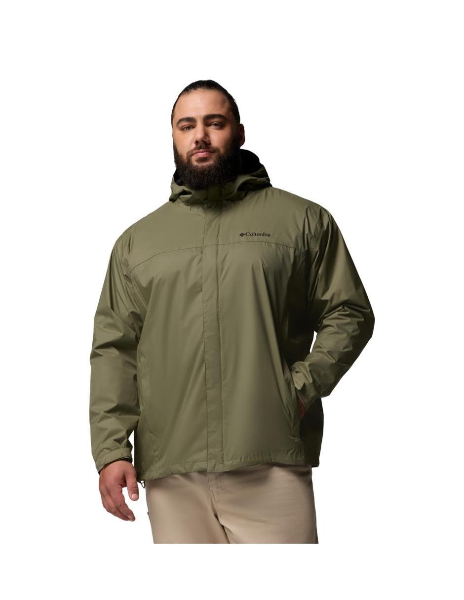 Chamarra rompevientos impermeable con capucha para hombre Chamarra rompevientos impermeable con capucha para hombre
