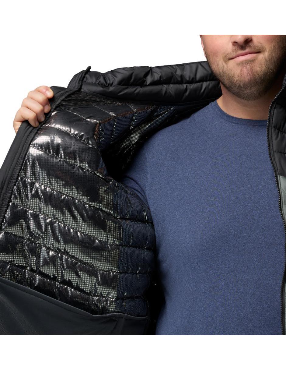 Chamarra casual powder lite impermeable con bolsillos para hombre 2