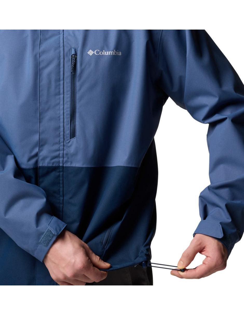 Chamarra casual Hikebound impermeable con capucha para hombre 5