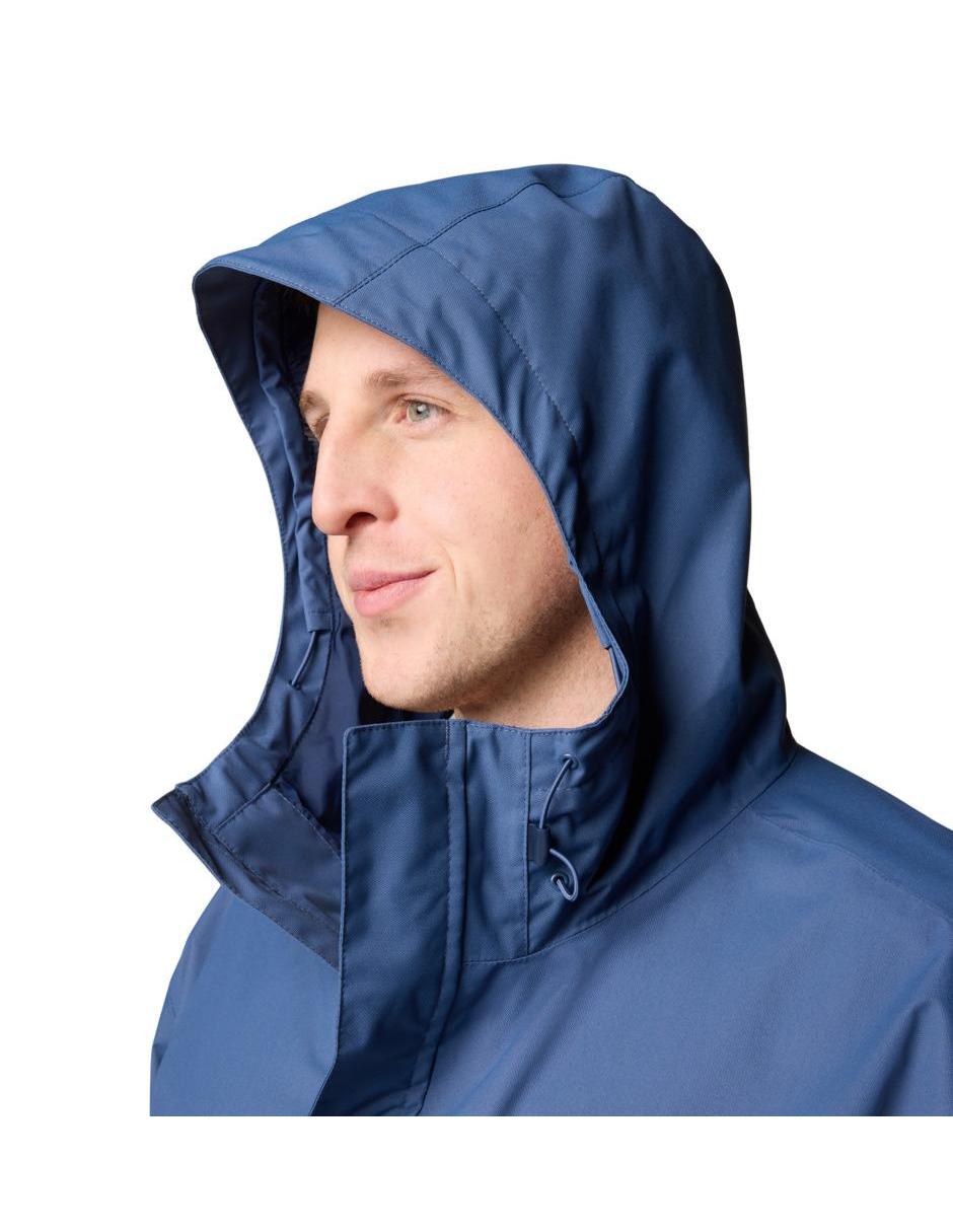 Chamarra casual Hikebound impermeable con capucha para hombre 4
