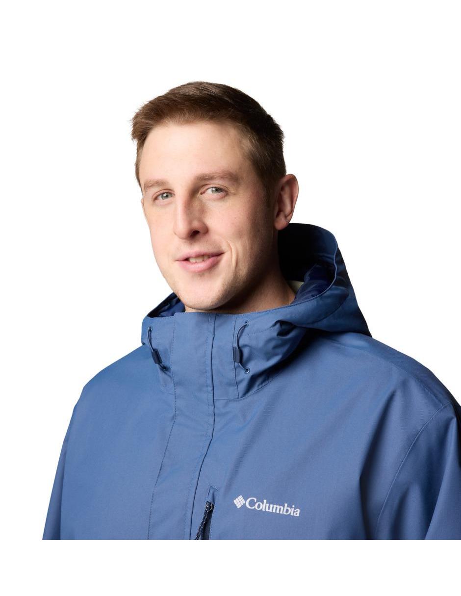Chamarra casual Hikebound impermeable con capucha para hombre 3