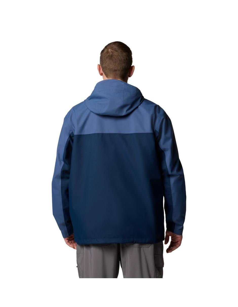 Chamarra casual Hikebound impermeable con capucha para hombre 2