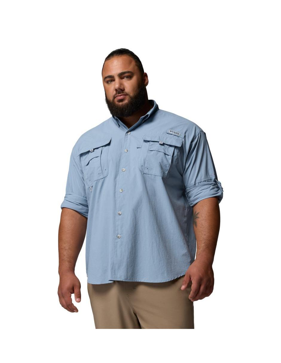 Camisa casual bahama manga larga para hombre 2