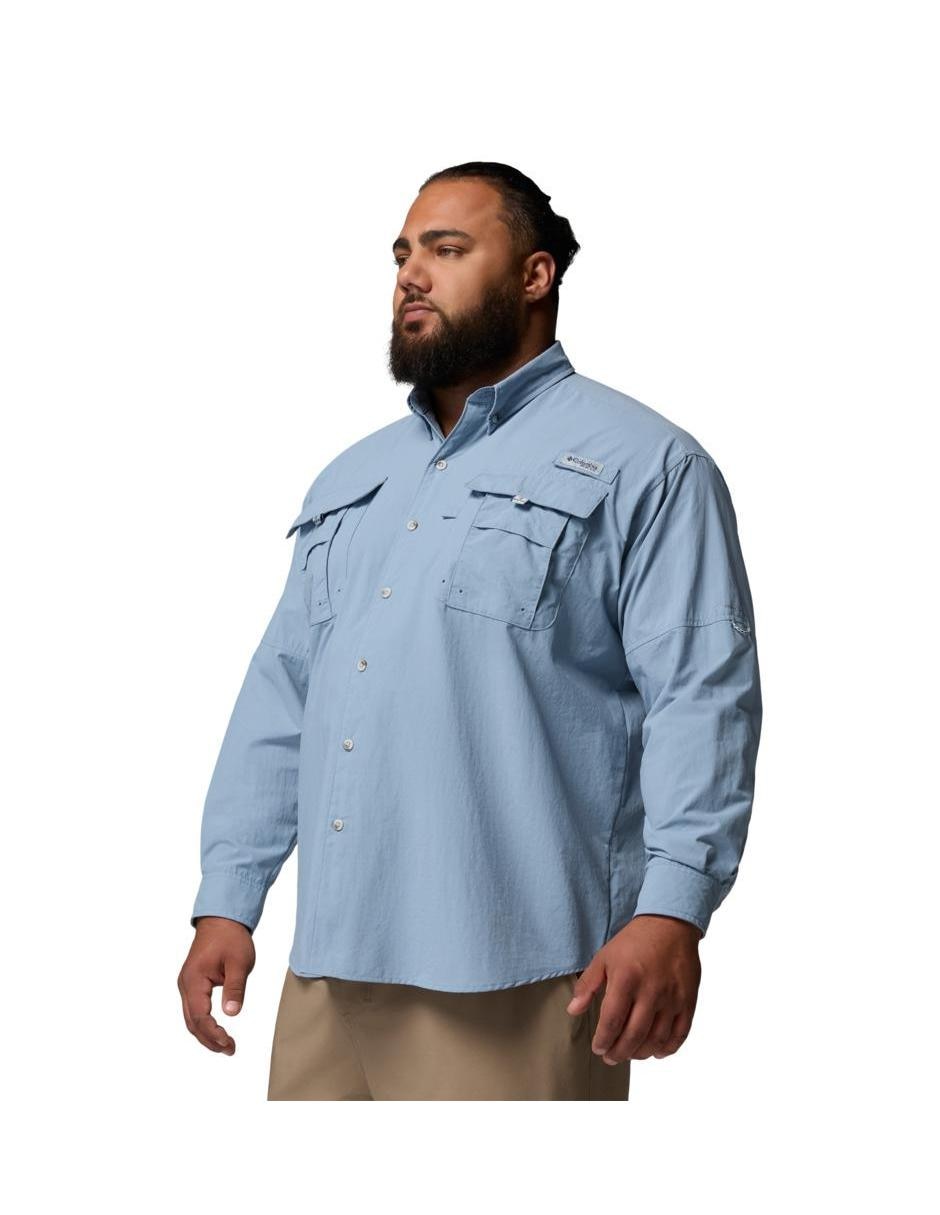 Camisa casual bahama manga larga para hombre 4