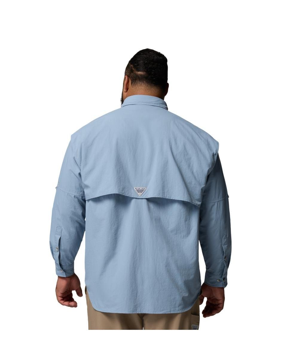 Camisa casual bahama manga larga para hombre 7