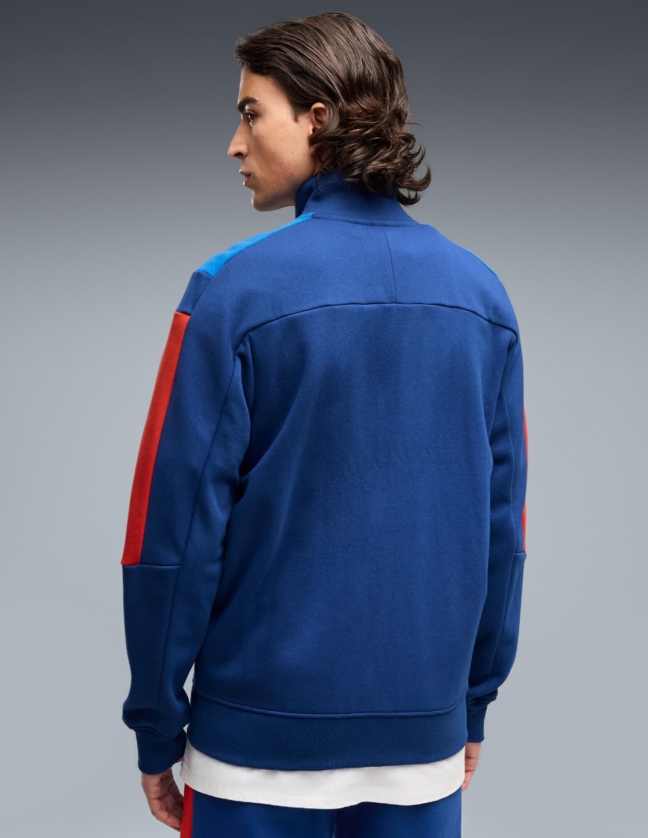 Chamarra casual Bmw Mms Mt7 con bolsillos para hombre 6