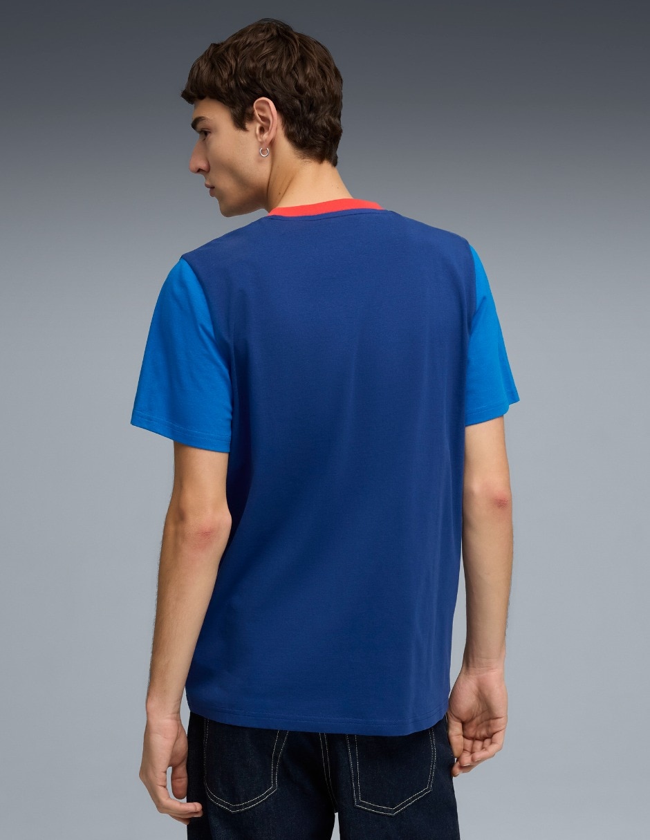 Playera bmw mms ess logo tee cuello redondo para hombre 2