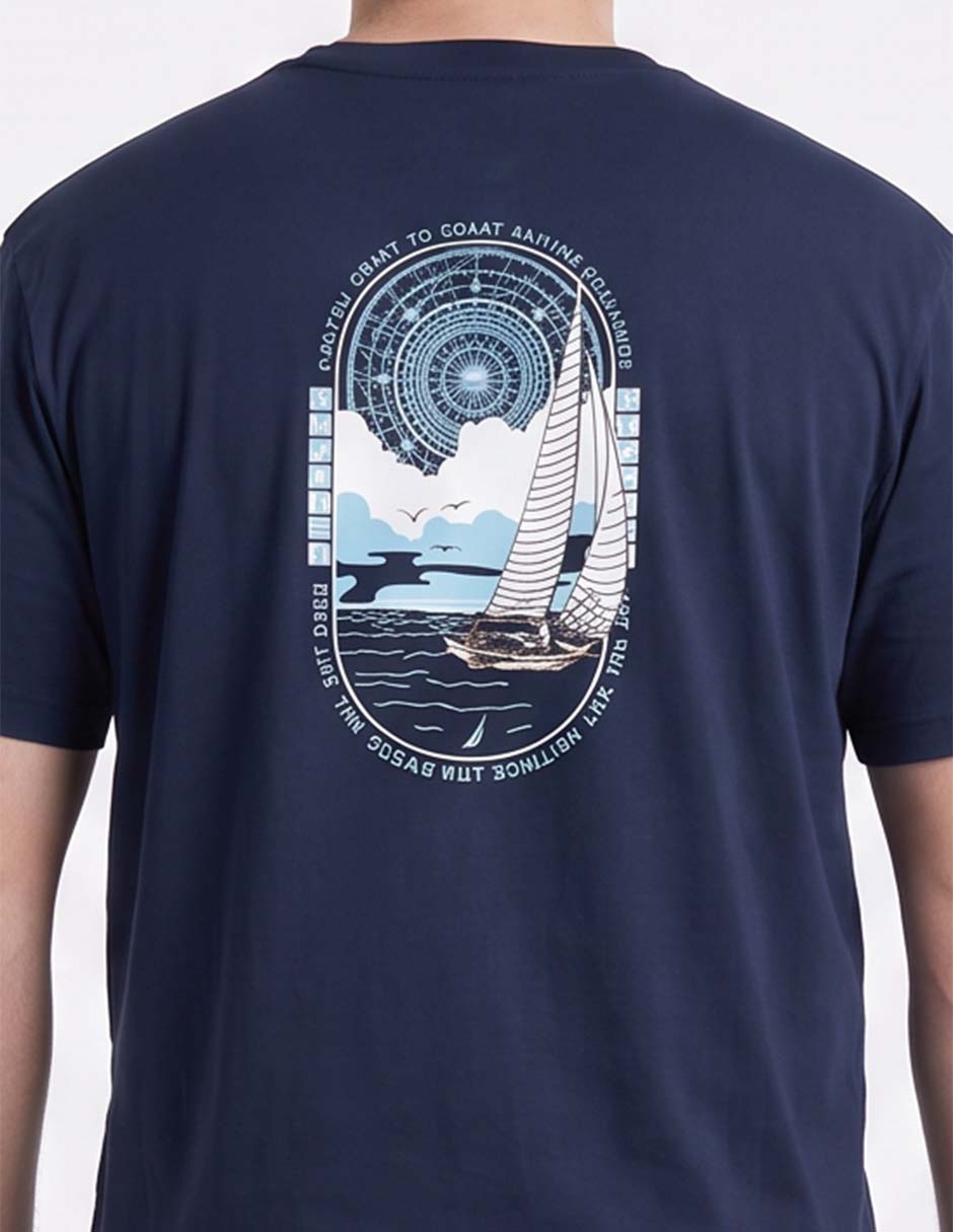 Playera cuello redondo para hombre 2