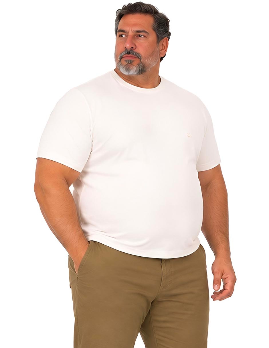 Playera cuello redondo para hombre 1