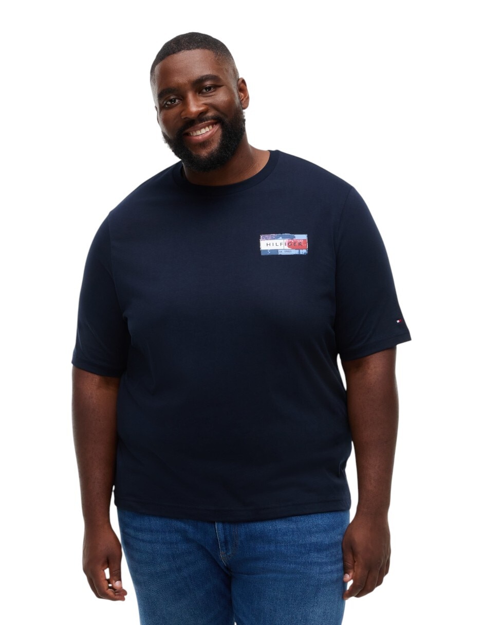 Playera cuello redondo para hombre 2