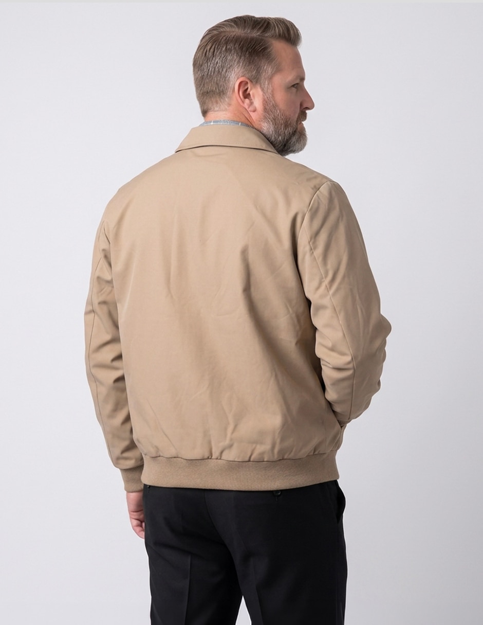 Chamarra casual con bolsillos para hombre 2