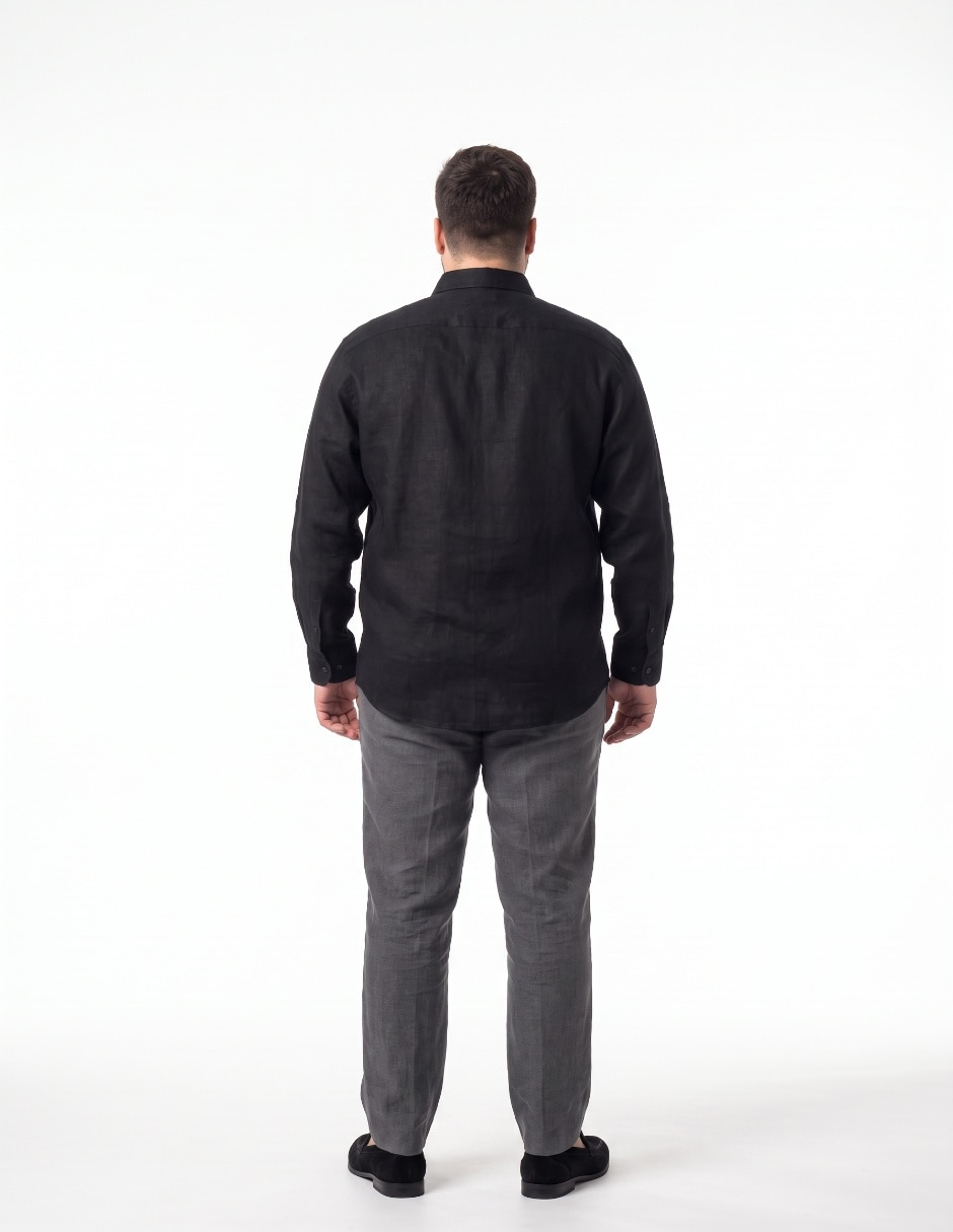Camisa de vestir manga larga para hombre 2