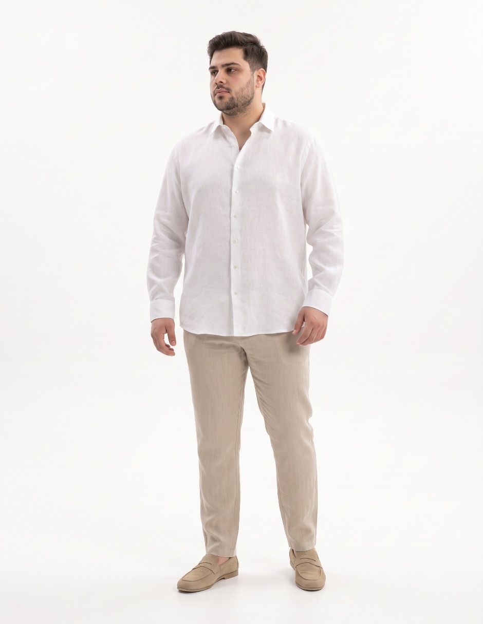 Camisa de vestir manga larga para hombre 3