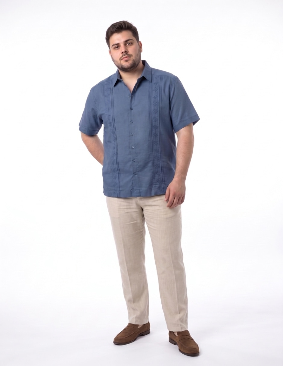 Guayabera manga corta para hombre Guayabera manga corta para hombre