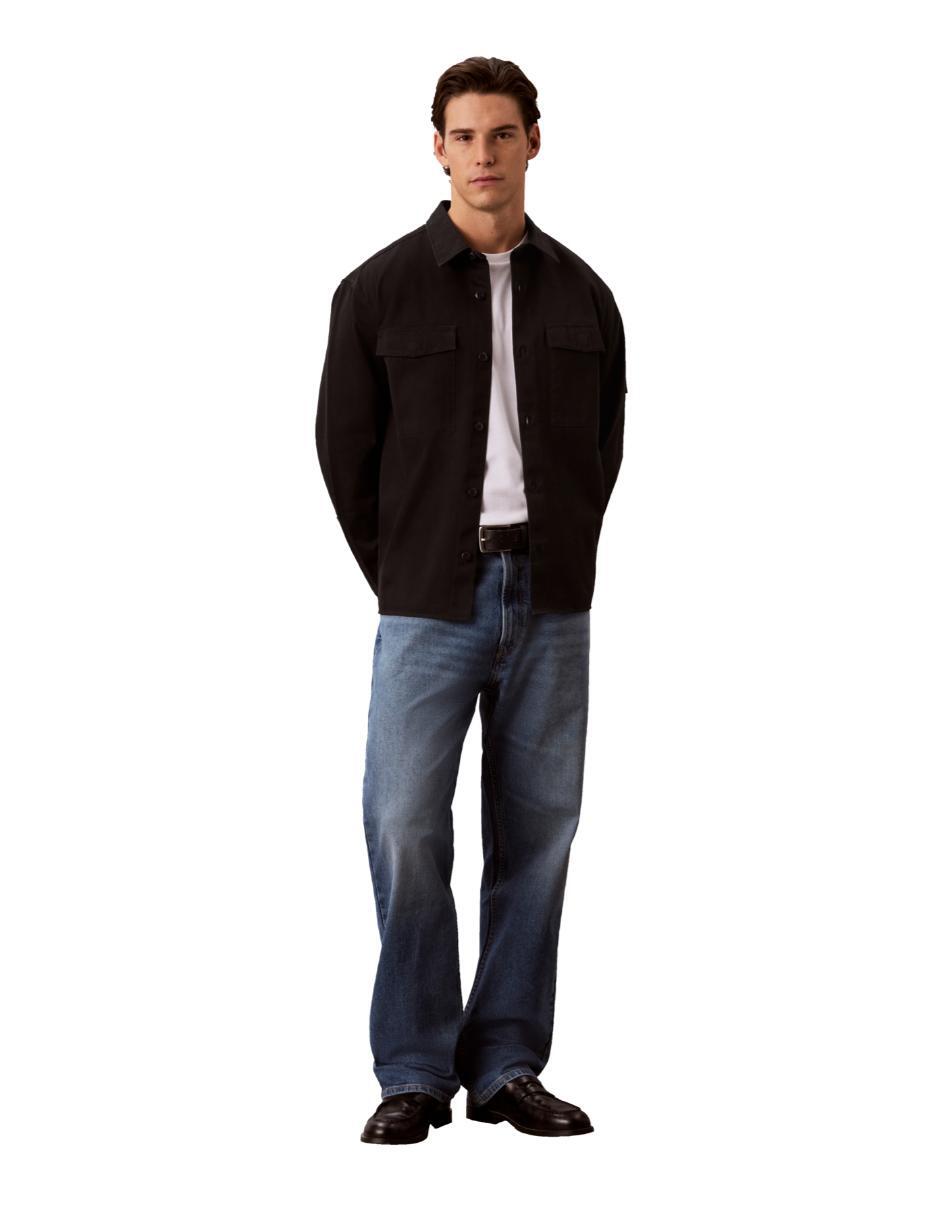 Jeans relaxed straight deslavado para hombre Jeans relaxed straight deslavado para hombre