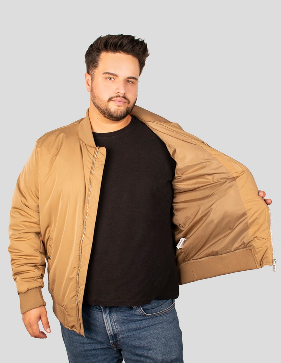 Chamarra casual con bolsillos para hombre 2