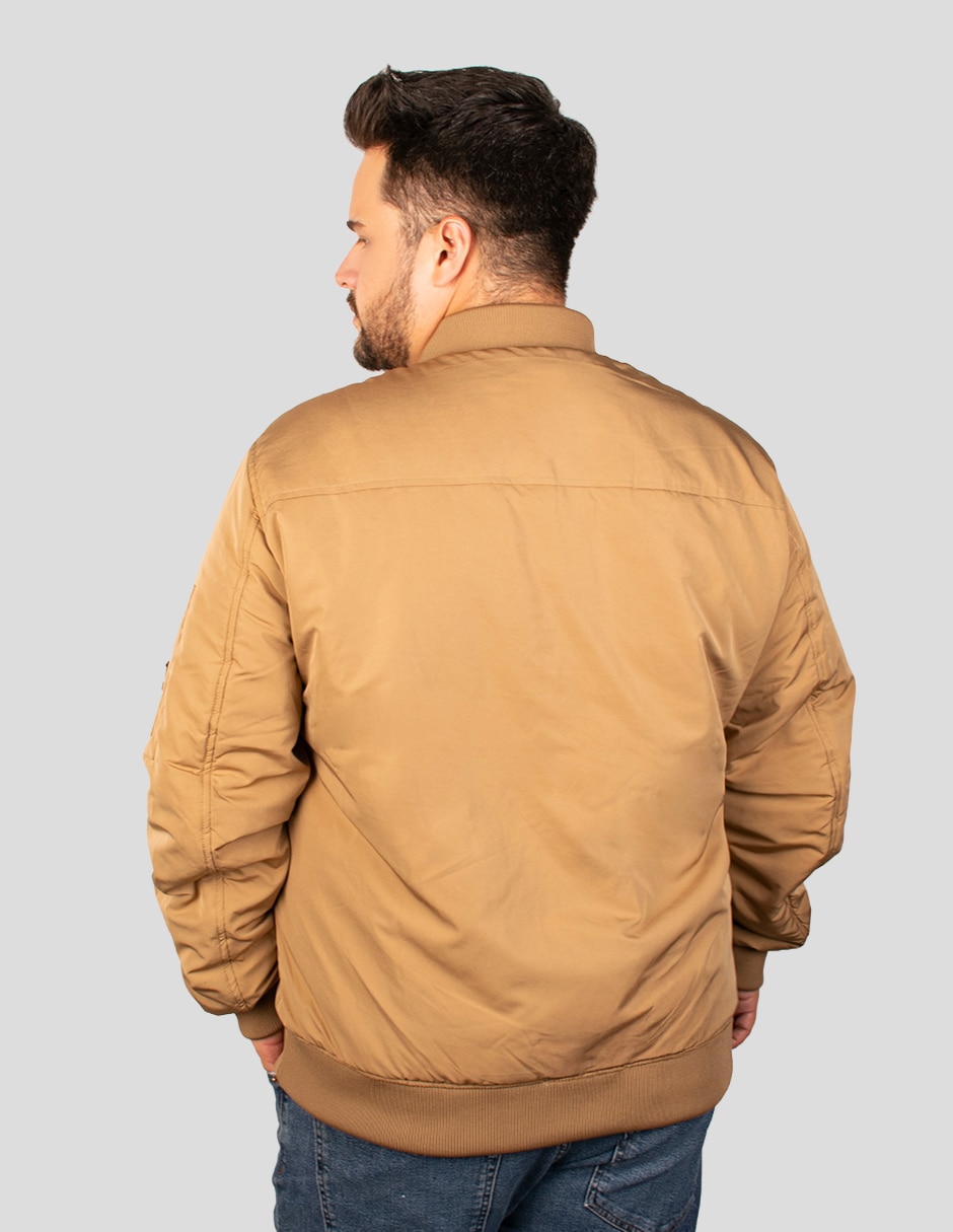 Chamarra casual con bolsillos para hombre 4