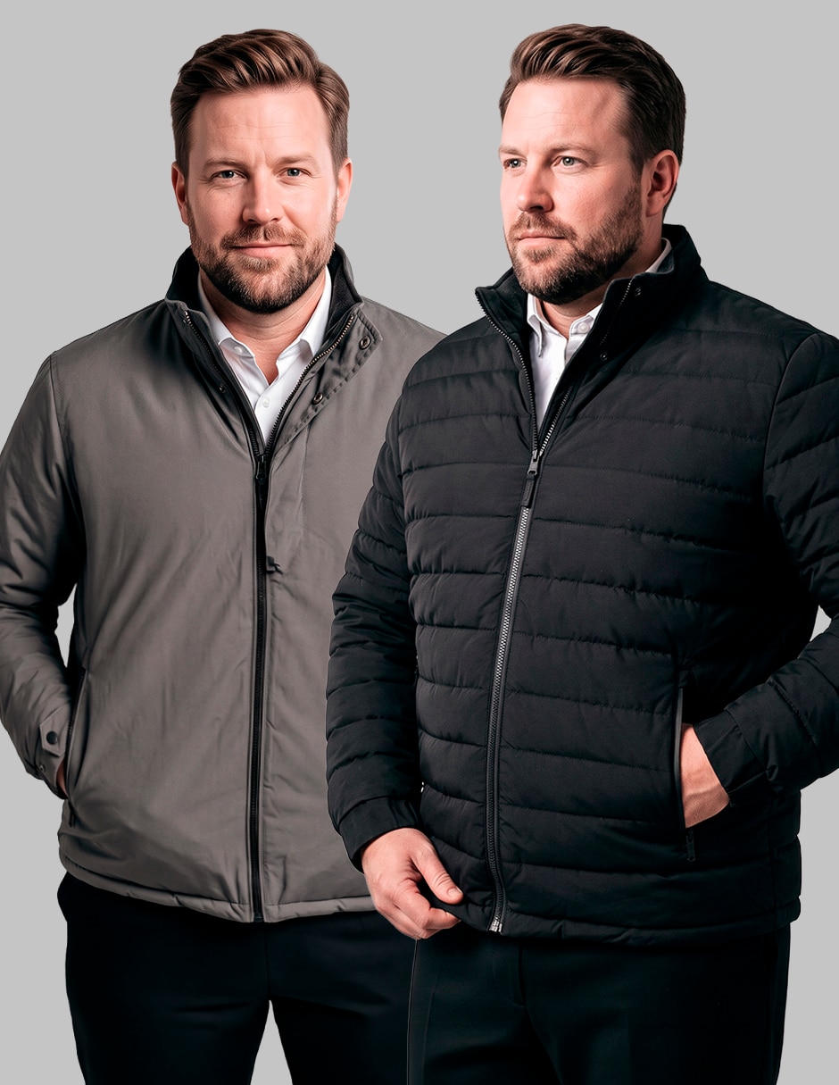 Chamarra casual reversible para hombre 6