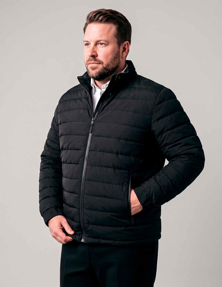 Chamarra casual reversible para hombre 7