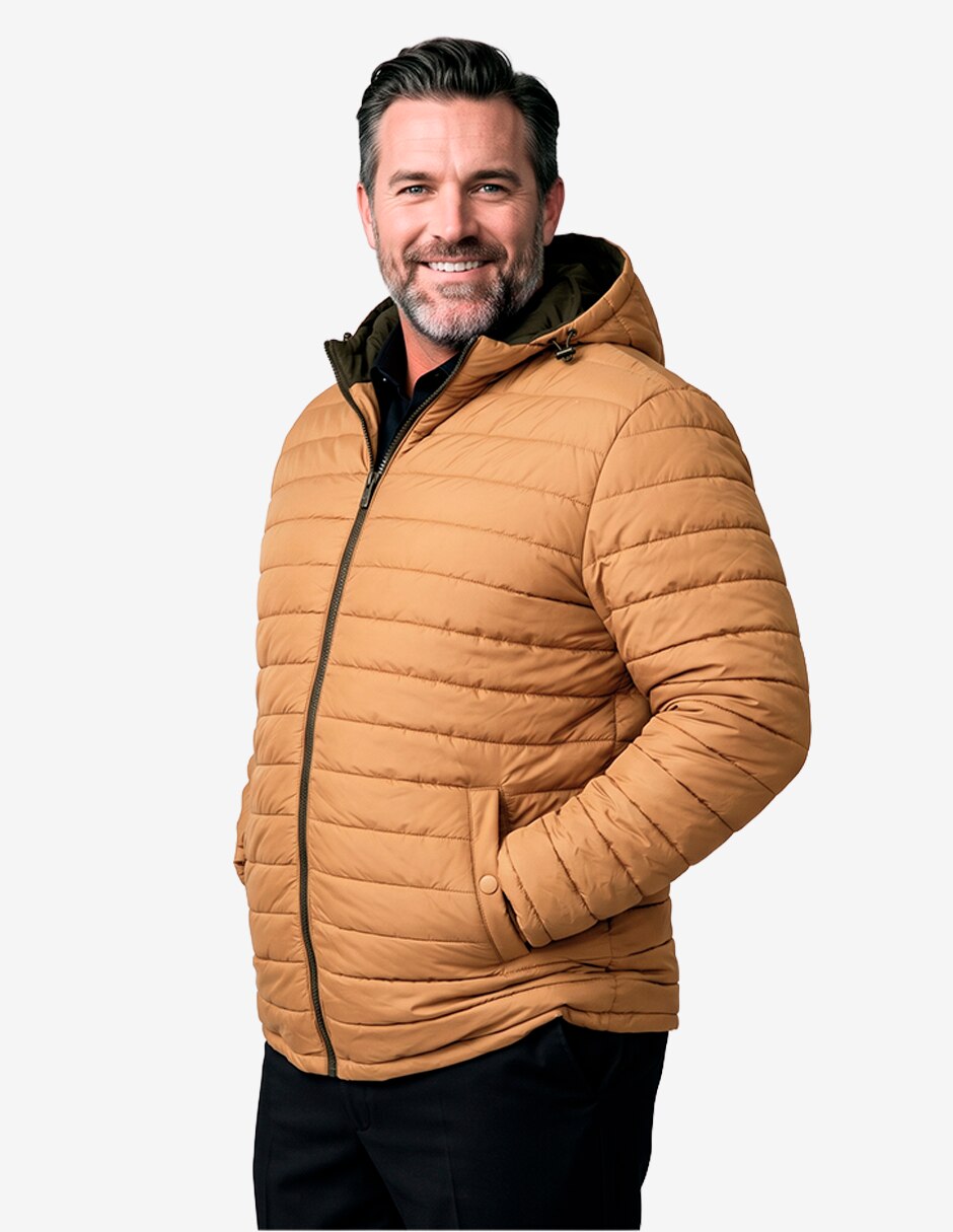 Chamarra parka reversible para hombre 6