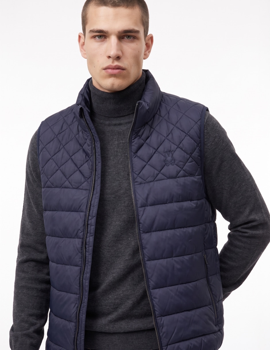 Chaleco capitonado para hombre 4