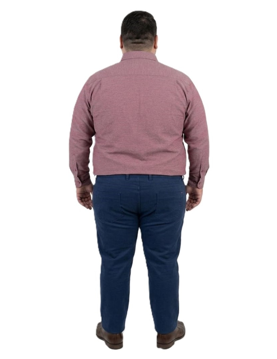 Camisa casual manga larga para hombre 2