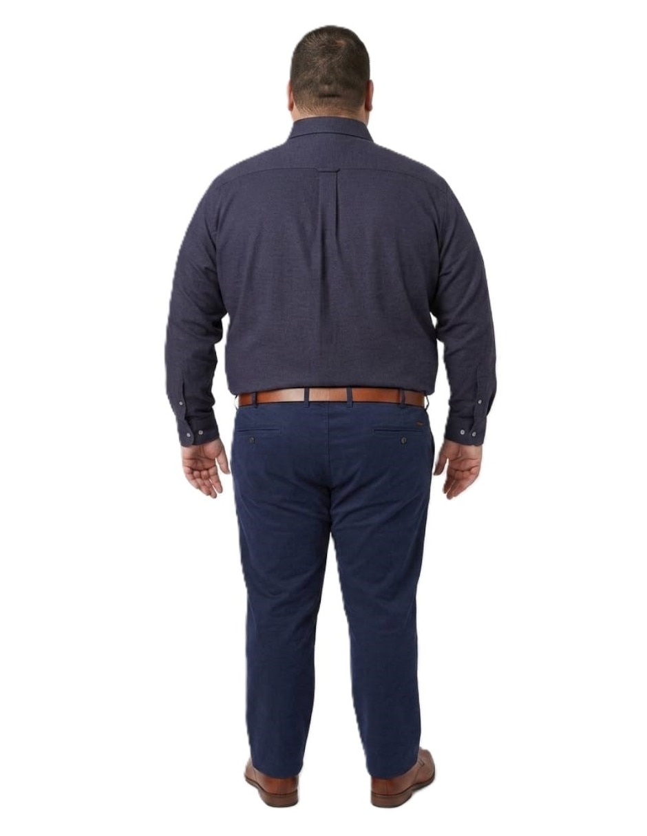 Camisa casual manga larga para hombre 3