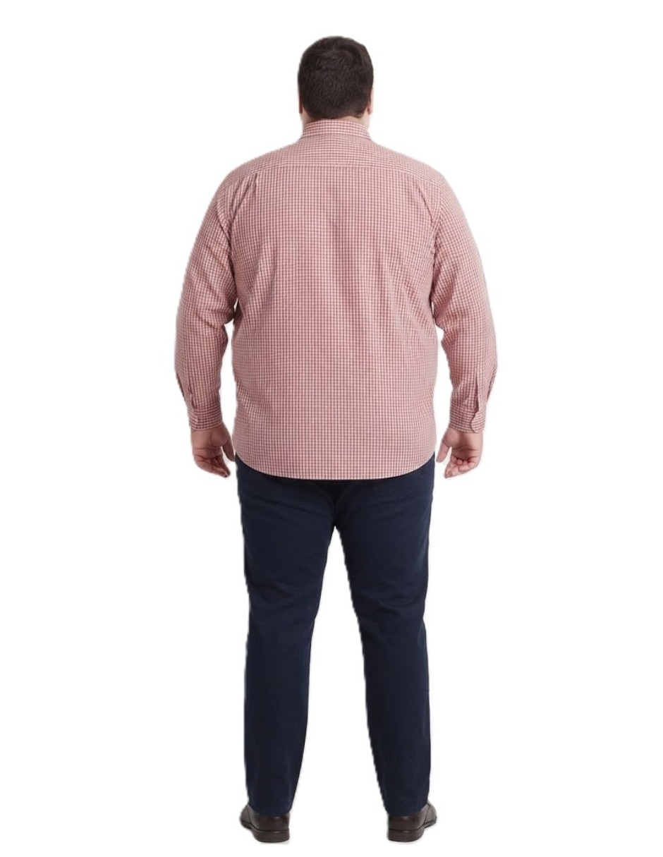 Camisa casual manga larga para hombre 2