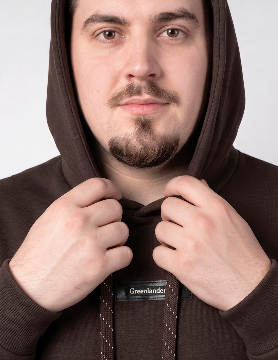 Sudadera plus size para hombre 5